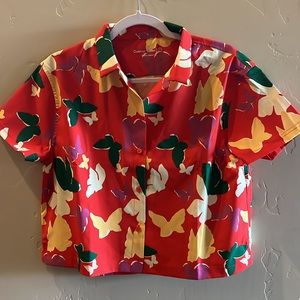 SolarCool 50% of sun protection Tourist Shirt Butterfly 🦋